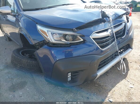 4S4BTGPD2L3266216 2020 SUBARU OUTBACK Blue წინა ხედი