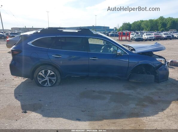 4S4BTGPD2L3266216 2020 SUBARU OUTBACK Blue უკანა სალონის ხედი