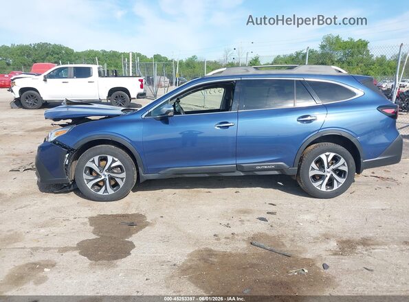 4S4BTGPD2L3266216 2020 SUBARU OUTBACK Blue სალონის 360-გრადუსიანი ხედი