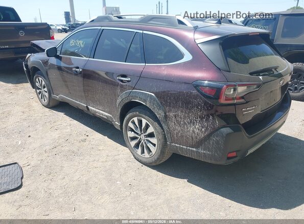 4S4BTGPD2P3187876 2023 SUBARU OUTBACK Maroon Rear left