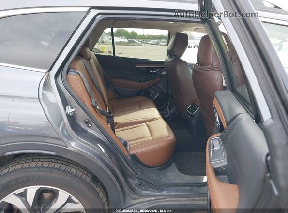 4S4BTGPD4N3244348 2022 SUBARU OUTBACK Gray VIN კოდის სტიკერის ხედი