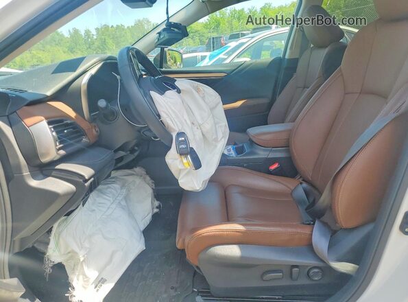 4S4BTGPD4R3180804 2024 SUBARU OUTBACK Белый Вид салона спереди