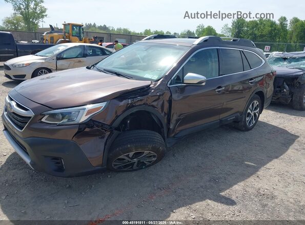 4S4BTGPD6L3255350 2020 SUBARU OUTBACK Brown წინა ხედი