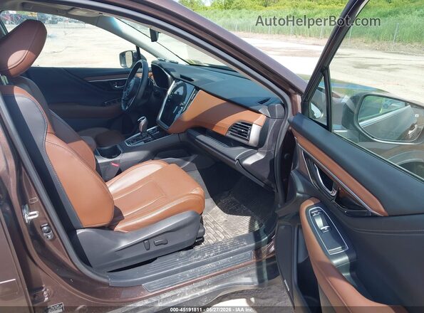 4S4BTGPD6L3255350 2020 SUBARU OUTBACK Brown წინა სალონის ხედი