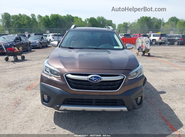 4S4BTGPD6L3255350 2020 SUBARU OUTBACK Brown ხელსაწყოთა პანელის ხედი