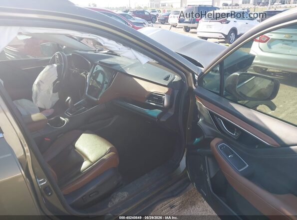 4S4BTGPD8L3177640 2020 SUBARU OUTBACK Green Вид салону спереду