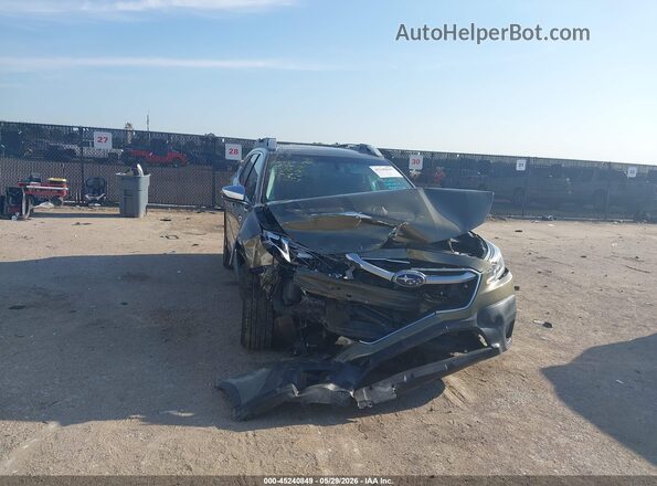 4S4BTGPD8L3177640 2020 SUBARU OUTBACK Green Вид спереду