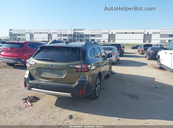 4S4BTGPD8L3177640 2020 SUBARU OUTBACK Green Задня права чверть