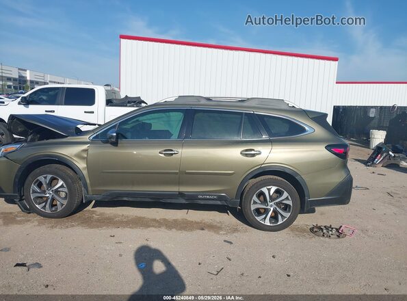 4S4BTGPD8L3177640 2020 SUBARU OUTBACK Green Вид задньої частини салону