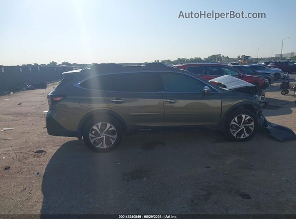 4S4BTGPD8L3177640 2020 SUBARU OUTBACK Green Вид щитка приладів