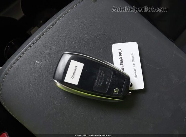 4S4BTGPDXR3168382 2024 SUBARU OUTBACK White Dashboard view