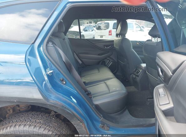4S4BTGSD6N3199050 2022 SUBARU OUTBACK Blue Widok naklejki z numerem VIN