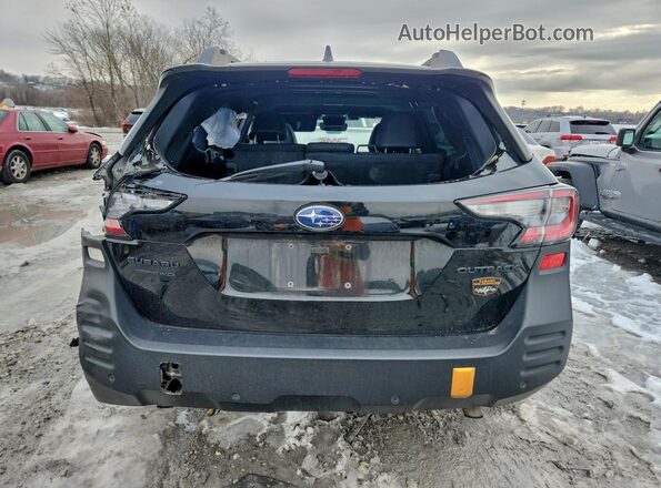 4S4BTGUD1P3173195 2023 SUBARU OUTBACK Черный Вид сзади