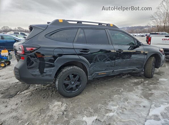 4S4BTGUD1P3173195 2023 SUBARU OUTBACK Черный Задняя правая четверть