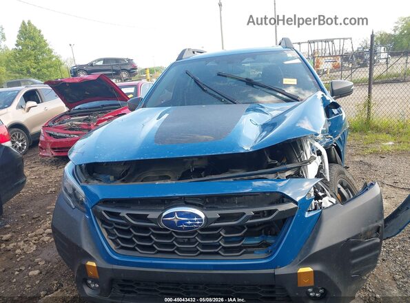 4S4BTGUD2P3127715 2023 SUBARU OUTBACK Blue Вид щитка приладів