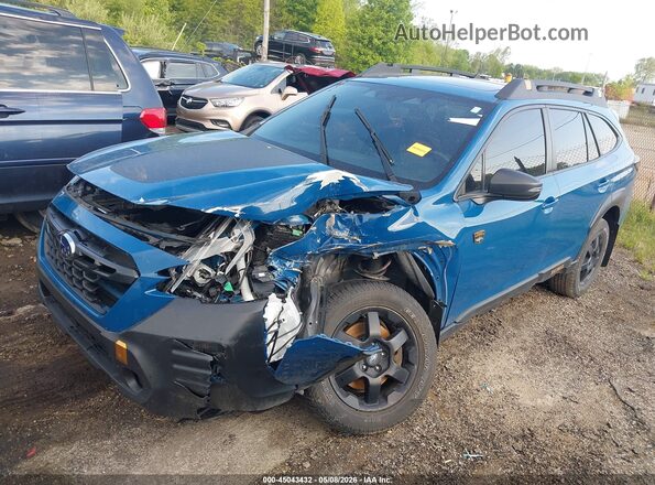 4S4BTGUD2P3127715 2023 SUBARU OUTBACK Blue Передня ліва чверть