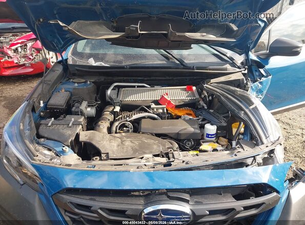 4S4BTGUD2P3127715 2023 SUBARU OUTBACK Blue Вид ззаду