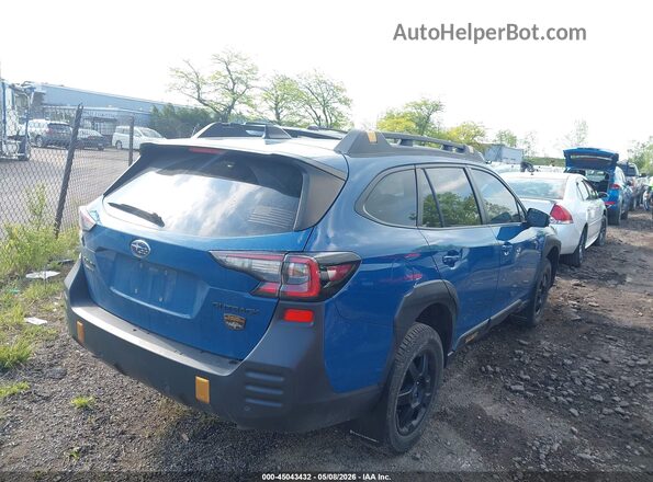4S4BTGUD2P3127715 2023 SUBARU OUTBACK Blue Задня права чверть