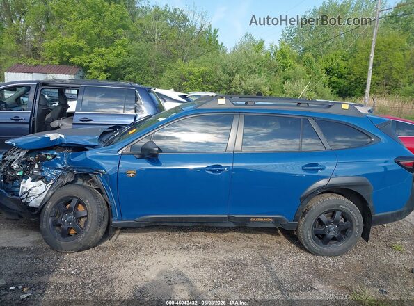 4S4BTGUD2P3127715 2023 SUBARU OUTBACK Blue Панорамний вид салону 360°