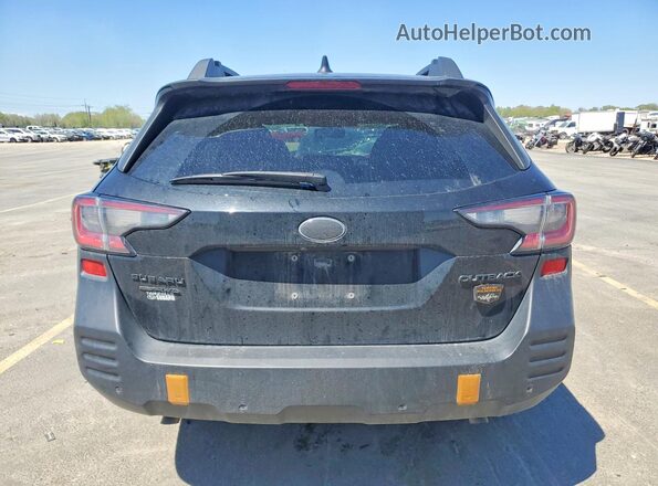 4S4BTGUD3P3207928 2023 SUBARU OUTBACK Черный Вид сзади