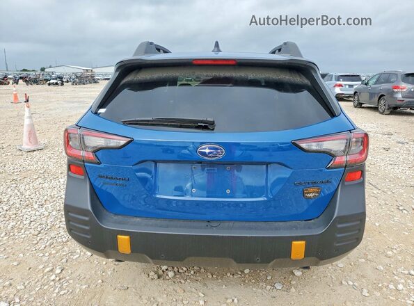 4S4BTGUD3S3265398 2025 SUBARU OUTBACK Blue Widok z tyłu