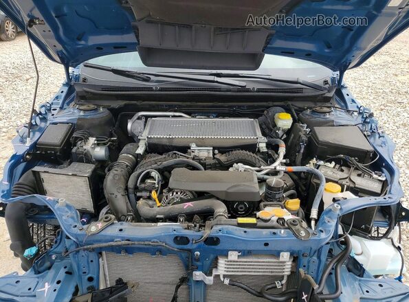 4S4BTGUD3S3265398 2025 SUBARU OUTBACK Blue Widok komory silnika