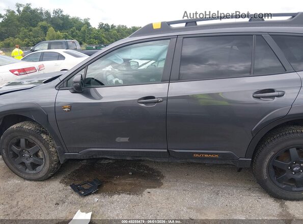 4S4BTGUD4S3167495 2025 SUBARU OUTBACK Gray Rear interior view
