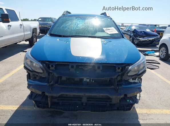 4S4BTGUD7R3207322 2024 SUBARU OUTBACK Blue Rear interior view