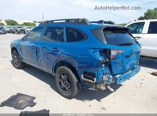 4S4BTGUD7R3207322 2024 SUBARU OUTBACK Blue Rear left