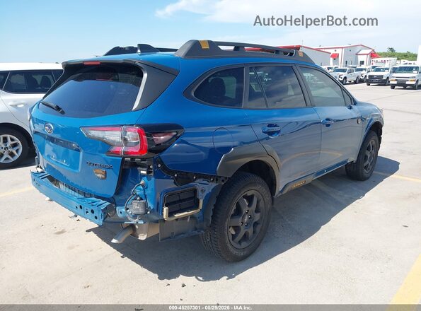 4S4BTGUD7R3207322 2024 SUBARU OUTBACK Blue Rear right