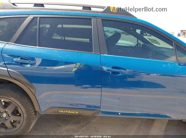 4S4BTGUD7R3207322 2024 SUBARU OUTBACK Blue 360 interior view