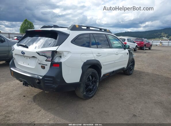 4S4BTGUD8S3182114 2025 SUBARU OUTBACK White Trasero derecho
