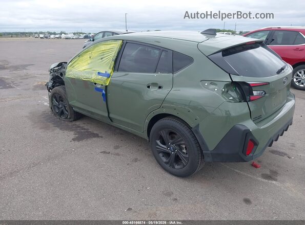 4S4GUHB61T3740187 2026 SUBARU CROSSTREK Green Հետևի ձախ