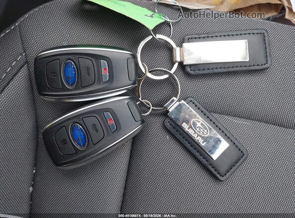 4S4GUHB61T3740187 2026 SUBARU CROSSTREK Green Առջևի վահանակի տեսք