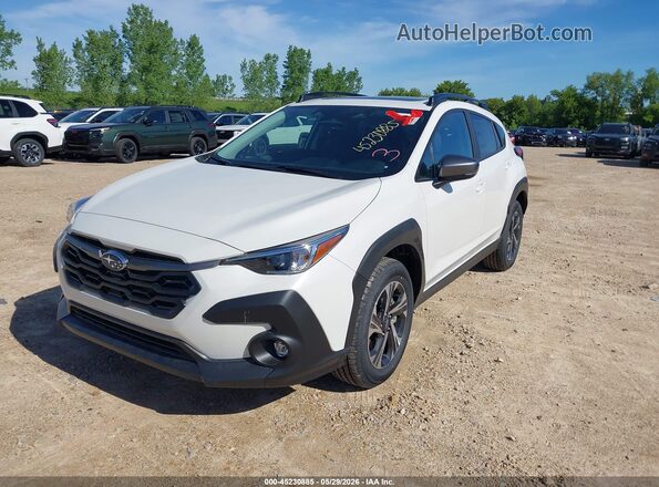 4S4GUHD65T3757281 2026 SUBARU CROSSTREK White Przód lewy