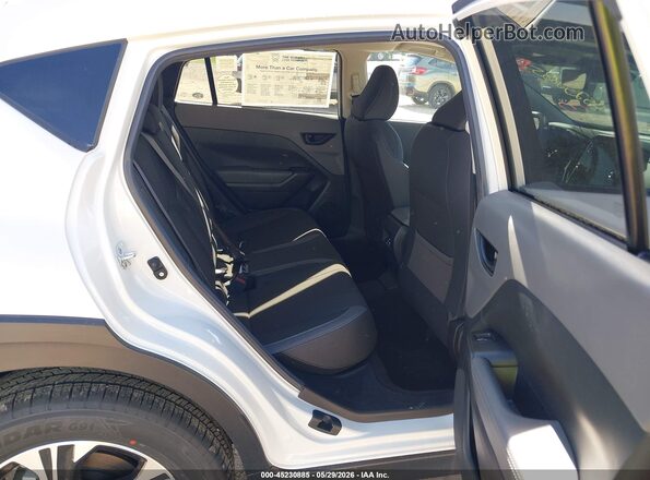 4S4GUHD65T3757281 2026 SUBARU CROSSTREK White Widok naklejki z numerem VIN