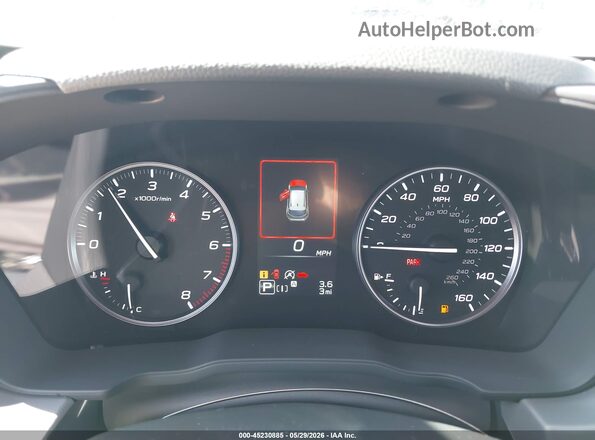 4S4GUHD65T3757281 2026 SUBARU CROSSTREK White Widok tylnych siedzeń
