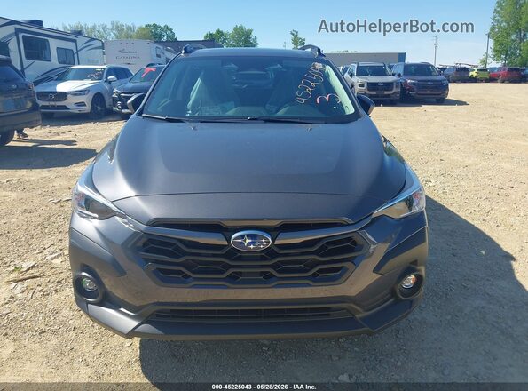 4S4GUHD65T3768216 2026 SUBARU CROSSTREK Серый Вид щитка приборов