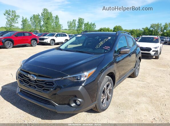 4S4GUHD66T3742014 2026 SUBARU CROSSTREK Black Առջևի ձախ երեք քառորդ տեսարան