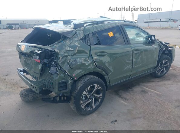 4S4GUHD69T3758689 2026 SUBARU CROSSTREK Green Rear right