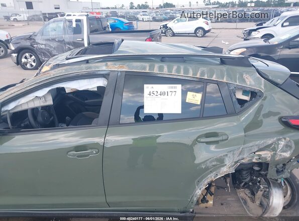 4S4GUHD69T3758689 2026 SUBARU CROSSTREK Green Front view