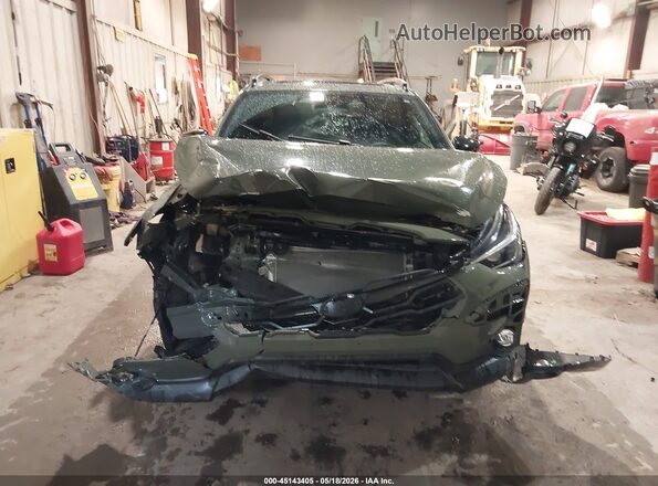 4S4GUHF60S3756213 2025 SUBARU CROSSTREK Зеленый Вид щитка приборов
