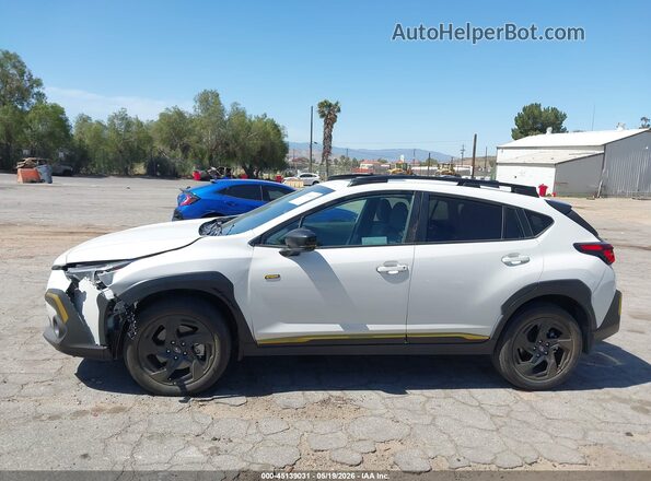 4S4GUHF61R3720699 2024 SUBARU CROSSTREK White სალონის 360-გრადუსიანი ხედი