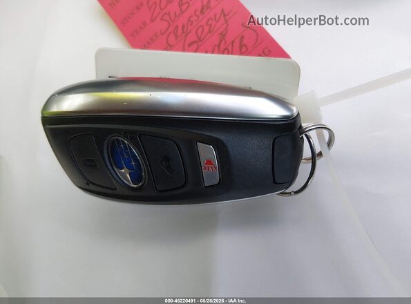 4S4GUHF61R3752990 2024 SUBARU CROSSTREK Серый Вид панели приборов