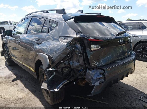 4S4GUHF61R3752990 2024 SUBARU CROSSTREK Серый Вид спереди