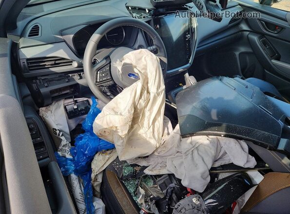 4S4GUHF64T3719263 2026 SUBARU CROSSTREK Серый Вид панели приборов