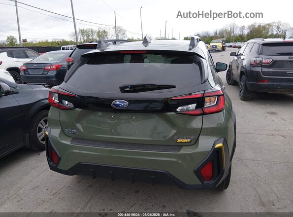 4S4GUHF68S3735478 2025 SUBARU CROSSTREK Green 