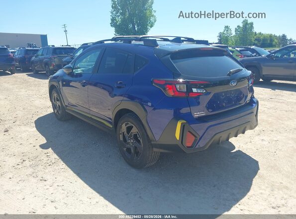 4S4GUHF68S3773311 2025 SUBARU CROSSTREK Blue 