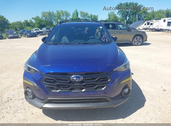 4S4GUHF68S3773311 2025 SUBARU CROSSTREK Blue 