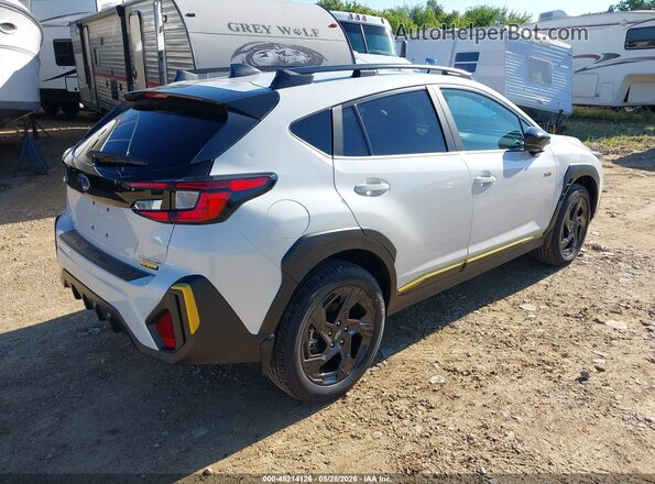 4S4GUHF6XS3759202 2025 SUBARU CROSSTREK White 